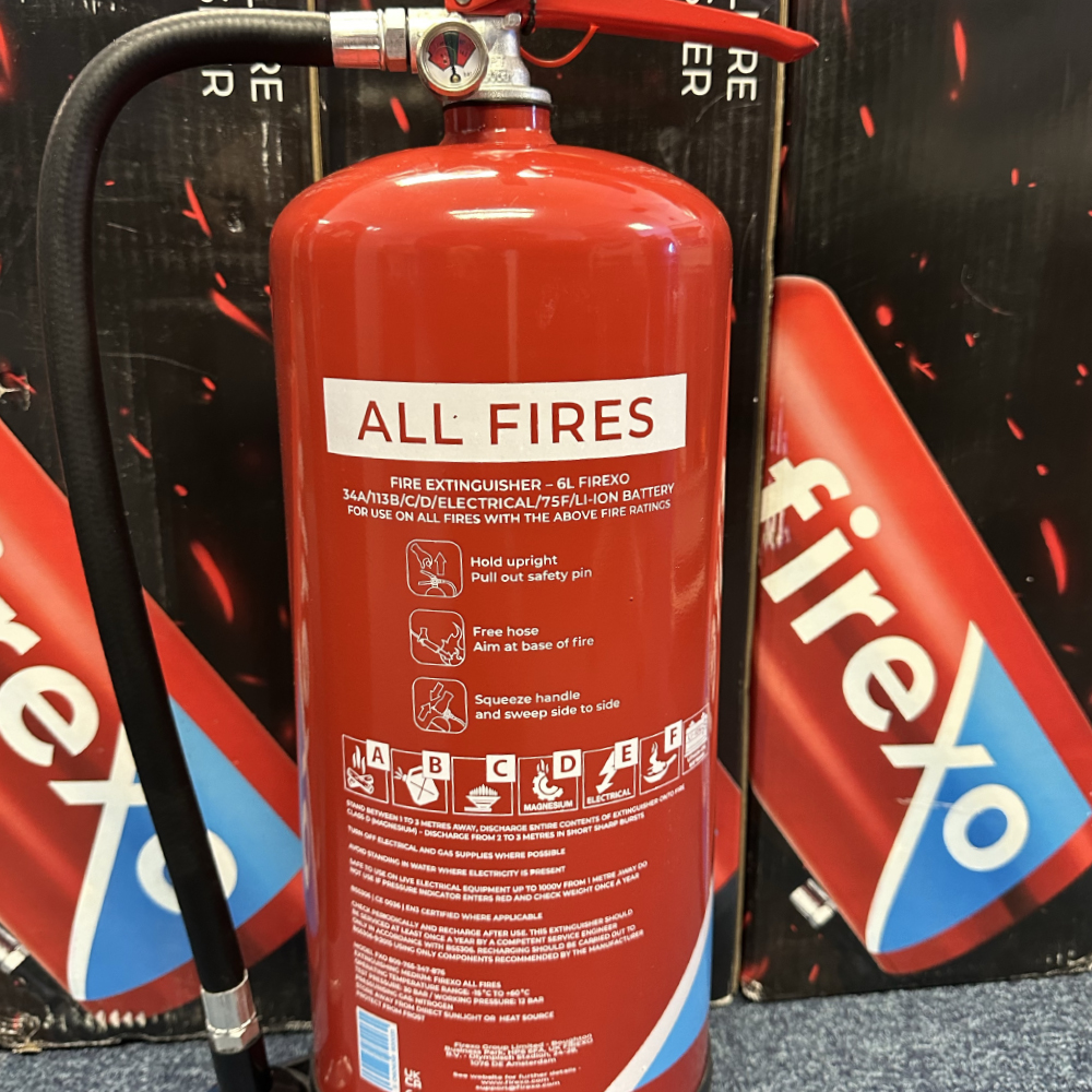 P50-foam fire extinguisher for any fire emergency.
