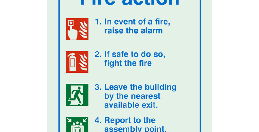 Fire Action Notice